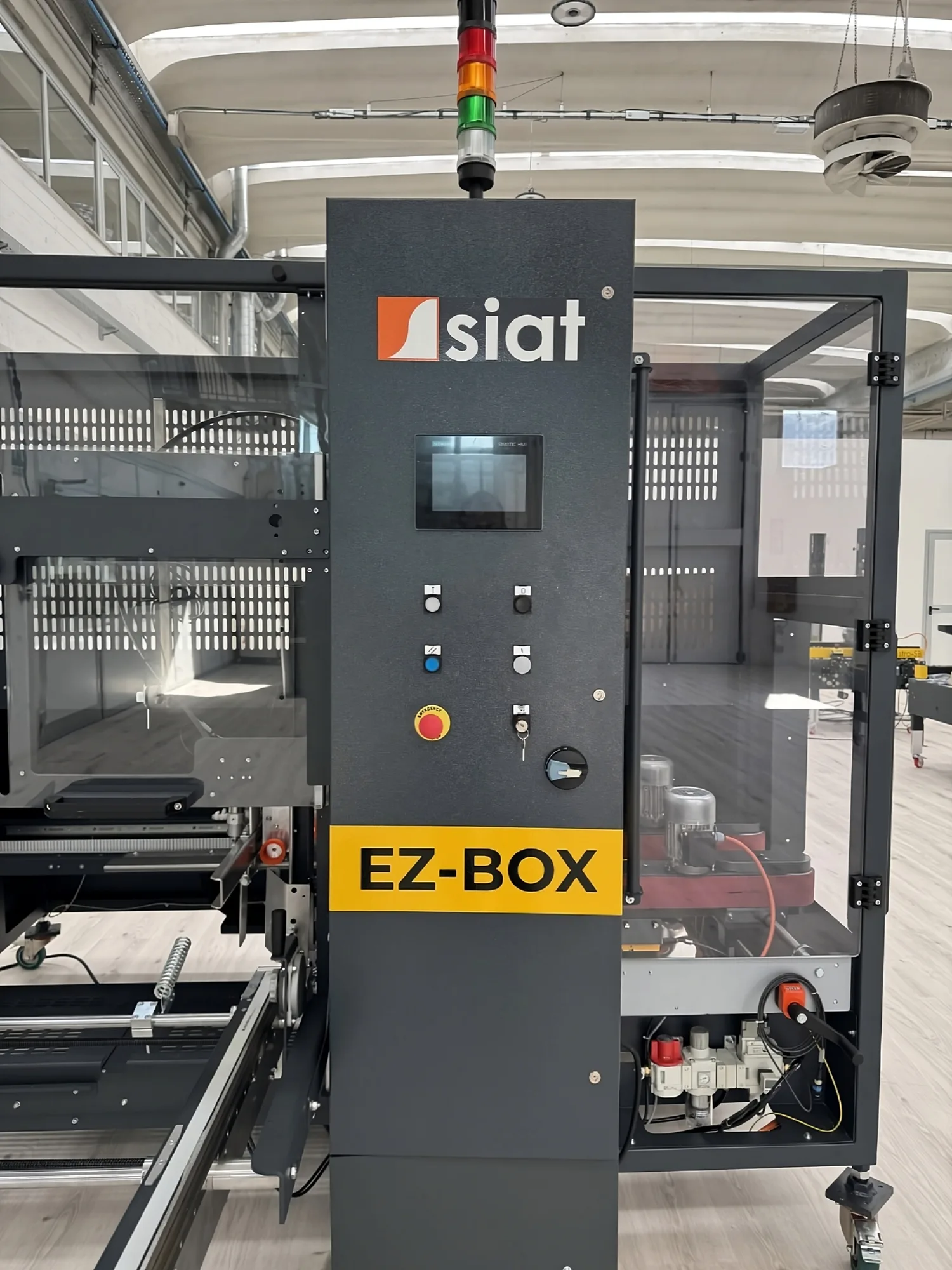 High-Performance Automatic Case Erector – ماكينة تشكيل الكراتين الأوتوماتيكية الايطاليه EZ-BOX XL للمصانع عالية الإنتاجية