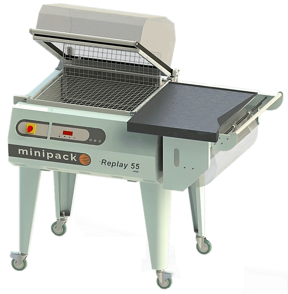 أفضل ماكينة تغليف شرنك للمشروعات الصغيرة، تجمع اللحام والتقفيل الحراري في خطوة واحدة بجودة إيطالي